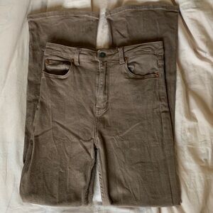 Brown small boot cut motel rocks pants